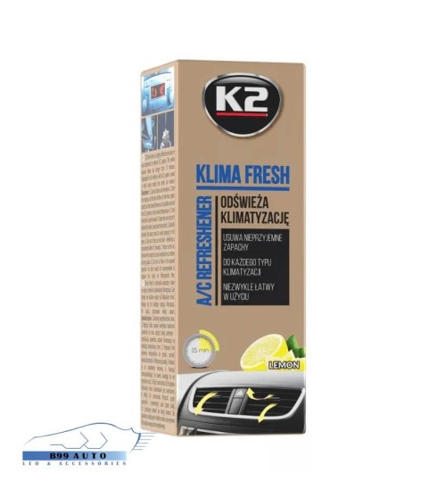 K2 KLIMA FRESH 150ml lemon klímatisztító spray
